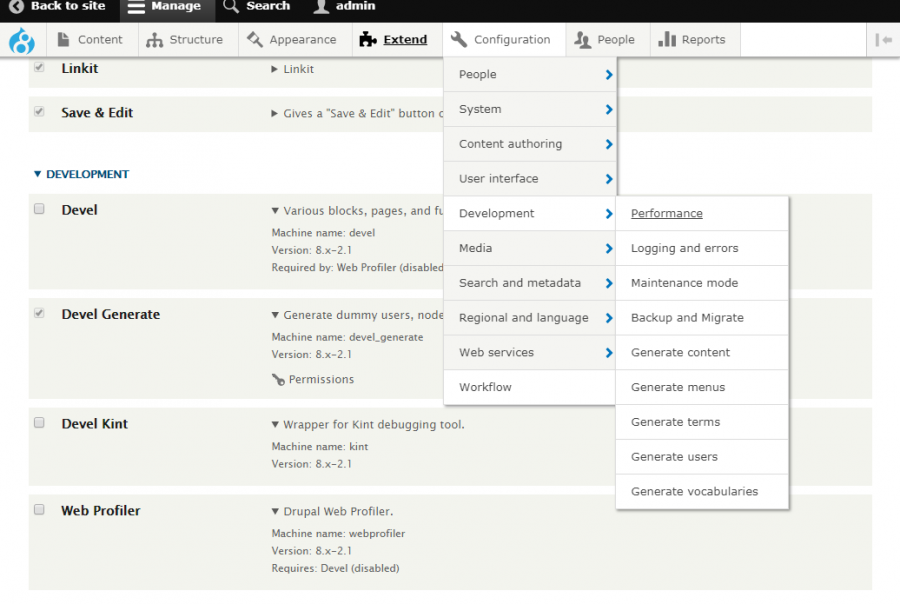 Web Profiler