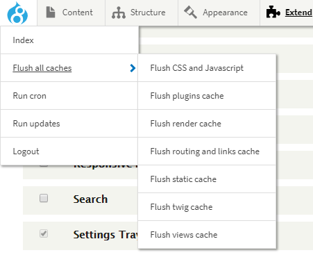 Admin Toolbar Extra Tools