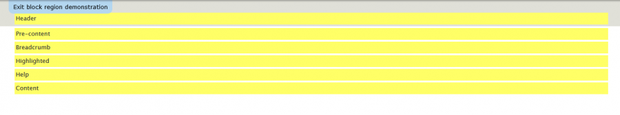 Demonstrate block regions (Seven)