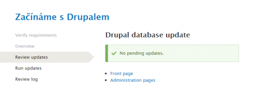 No pending updates